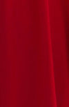 red chiffon fabric
